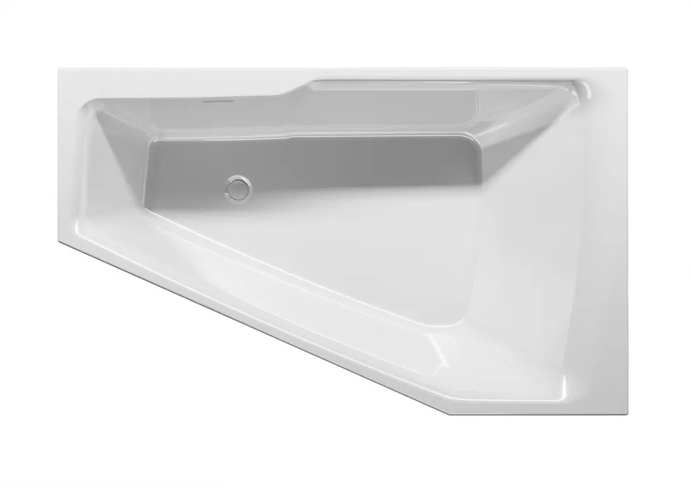 Vana Riho Rethink Space 180 L - 180x110, výška okraje 2 cm (B116001005) Meest Verkocht