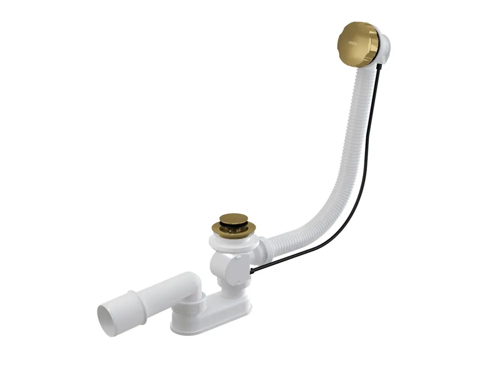 Odtokový komplet Alcaplast gold mat (VYPSAGM) Gratis Retour
