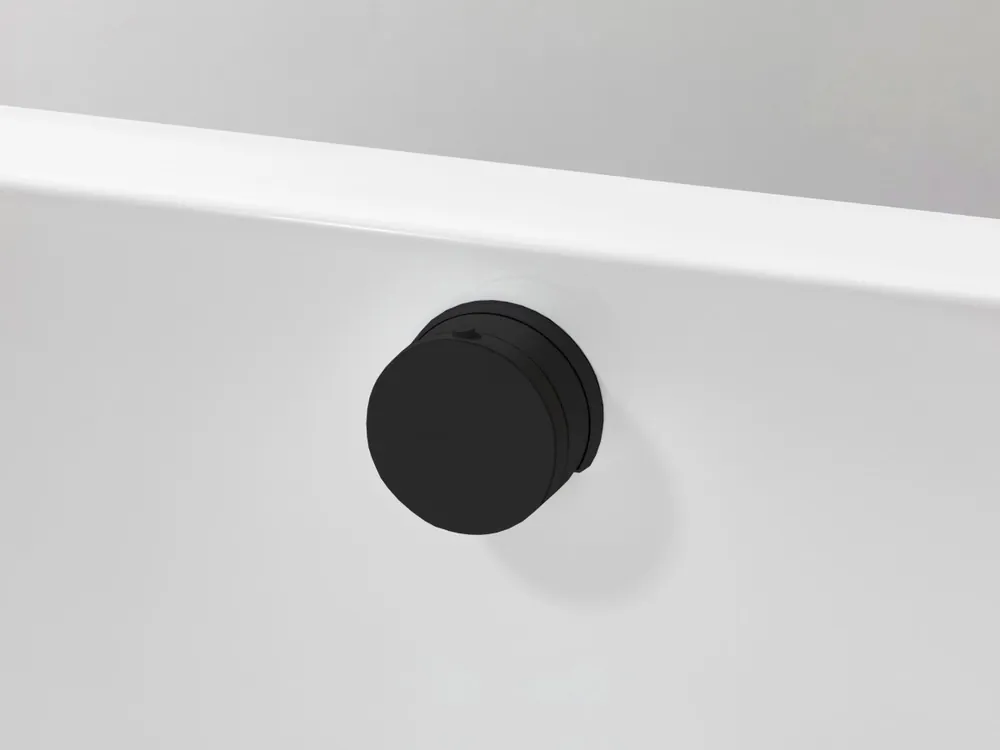 Odtokový komplet Black 57 cm černý s napouštěním (VYPBHN57) Direct Beschikbaar