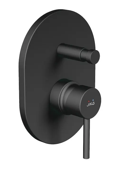 Mio Style - vanová podomítková páková baterie s přepínačem, černá matná (H3212F67160001) Dagaanbieding