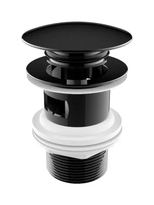 Veilige Betaling Mio Style - umyvadlová výpusť click-clack 5/4, černá matná (H3702F97161031)