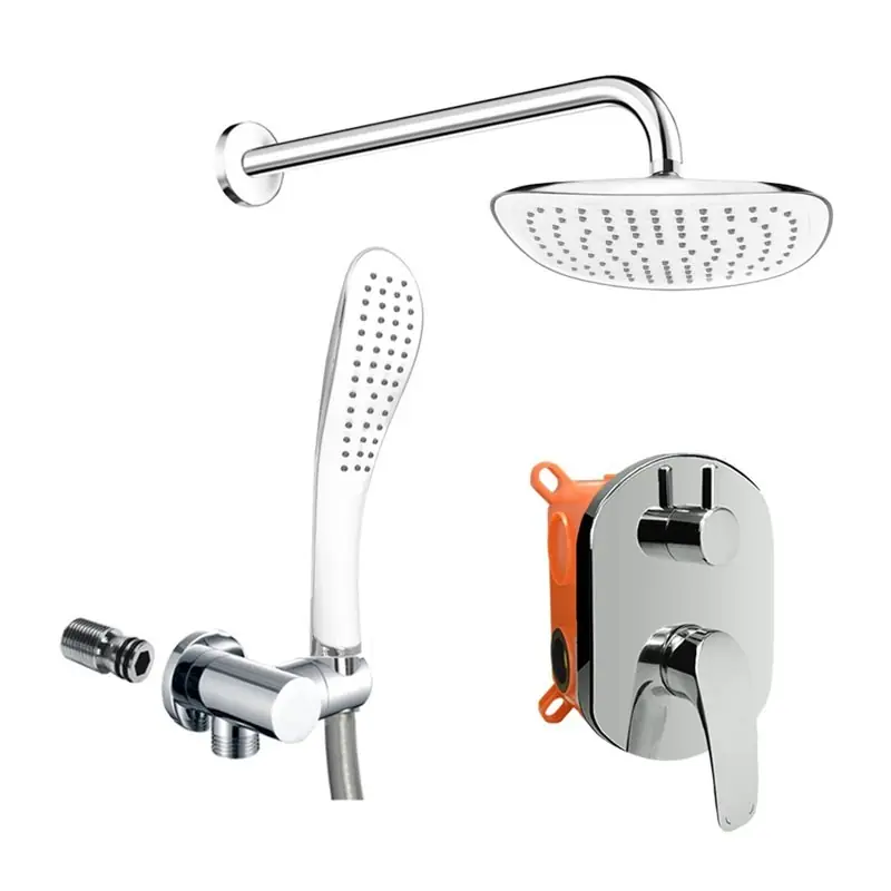 Sprchový set s dvoucestnou podomítkovou baterií Eve (CB650SE1) Meest Verkocht