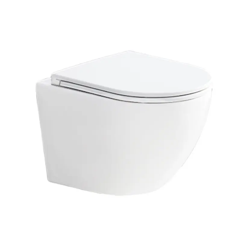 Lage Kosten WC závěsné kapotované, Smart Flush Rimless, keramické, vč. sedátka (Slim) (VSD82T1)