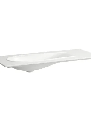 Alessi One - umyvadlo do nábytku Slim 120x50, vč. keramické krytky odpadního ventilu (H8179794001111) Koop Vandaag