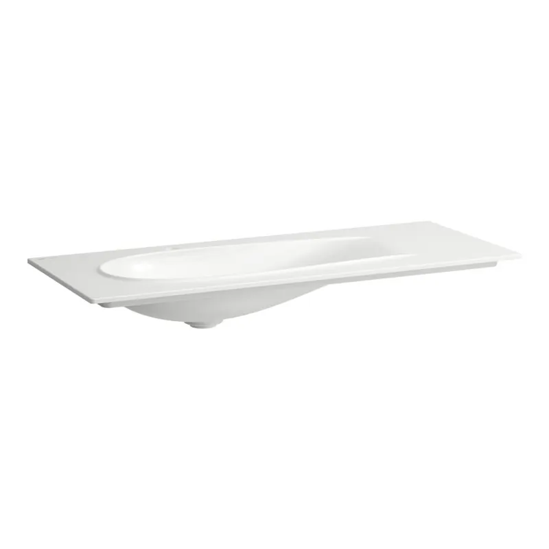 Alessi One - umyvadlo do nábytku Slim 120x50, vč. keramické krytky odpadního ventilu (H8179794001111) Koop Vandaag
