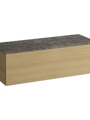 Alessi One - zásuvkový element 1200, s 1 zásuvkou, bez výřezu, top Marrone Naturale, světlý dub (H4323000972501) Beperkte Voorraad