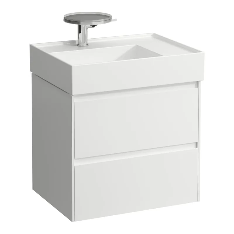 Koop Online Lani - skříňka 58,5x45 pod umyvadlo H810334, 2 zásuvky, bílá matná (H4039321122601)