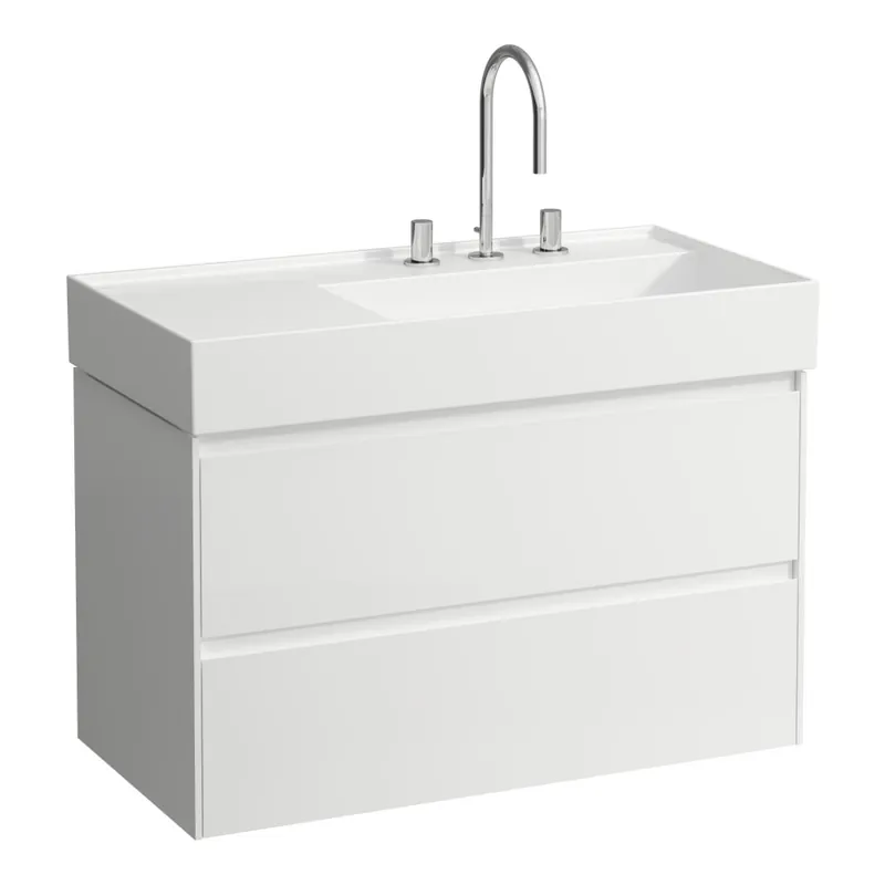Lani - skříňka 88x45 pod umyvadlo H810339, 2 zásuvky, bílá matná (H4039621122601) Direct Verzonden