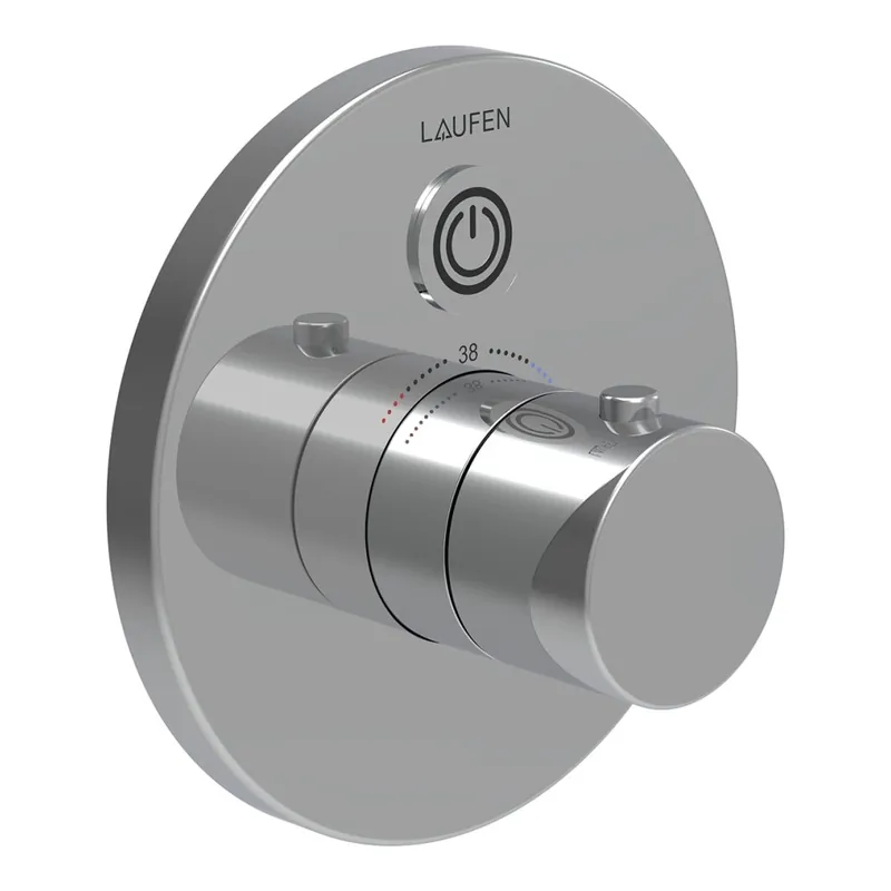 Showertronic - vrchní sada sprchové termostatické samouzavírací baterie, hygienický proplach, tepelná dezinfekce, napájení ze sítě 230V, Bluetooth (HF707031100000) Aanbieding