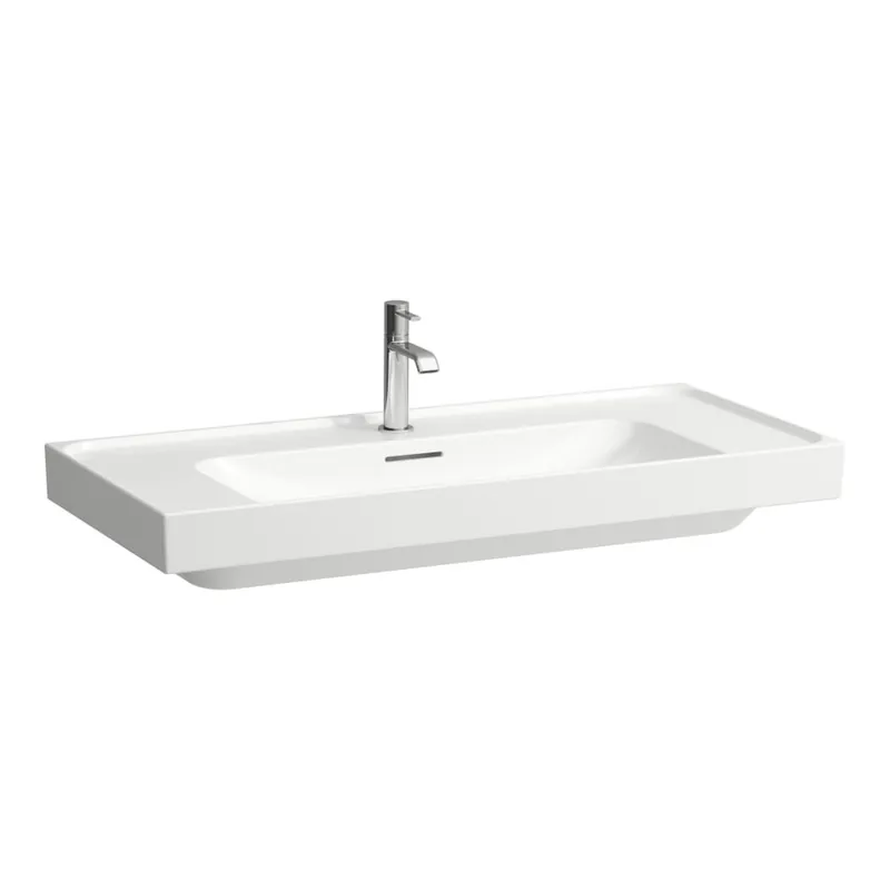 Meda - umyvadlo 100x46, broušená spodní hrana, otvor pro baterii (H8161190001041) Gereduceerde Prijs