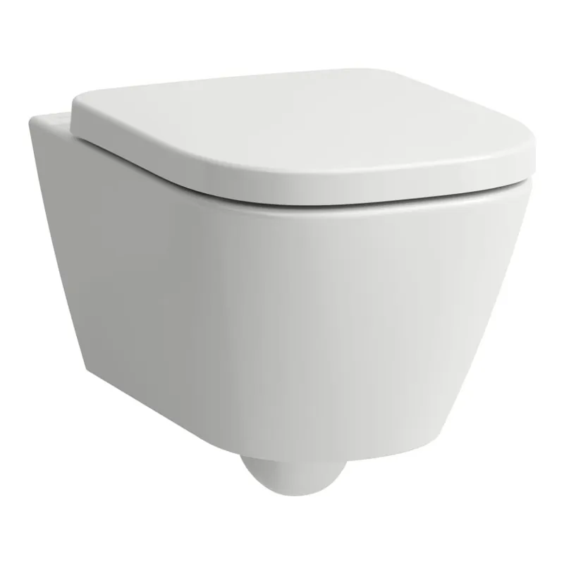 Meda - závěsný klozet, Silent flush, rimless, hluboké splachování, advanced, včetně uchycení Laufen Easyfit 2.0, bez sedátka (H8201100000001) Koop Vandaag