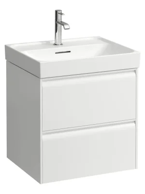 Weekendaanbieding Meda - skříňka 54x45 pod umyvadlo H810112, 2 zásuvky, bílá matná (H4215620112601)