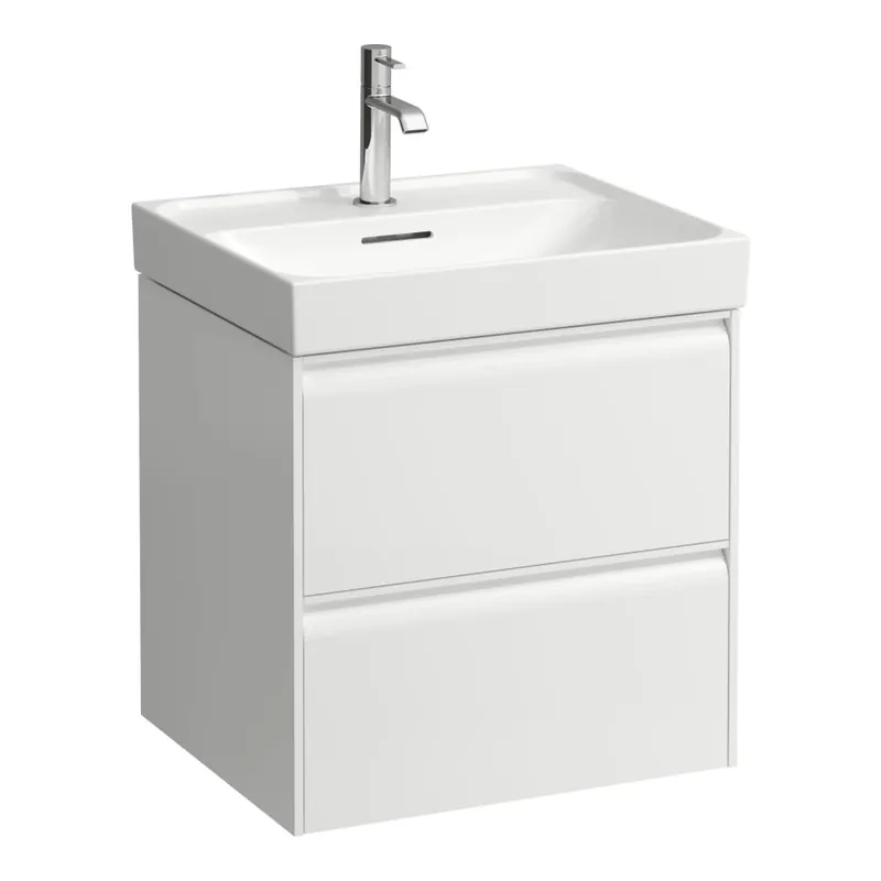 Weekendaanbieding Meda - skříňka 54x45 pod umyvadlo H810112, 2 zásuvky, bílá matná (H4215620112601)