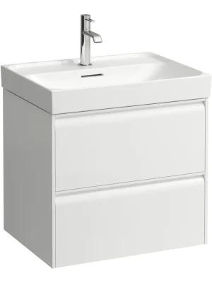 Weekendaanbieding Meda - skříňka 58x45 pod umyvadlo H810113, 2 zásuvky, bílá matná (H4215720112601)