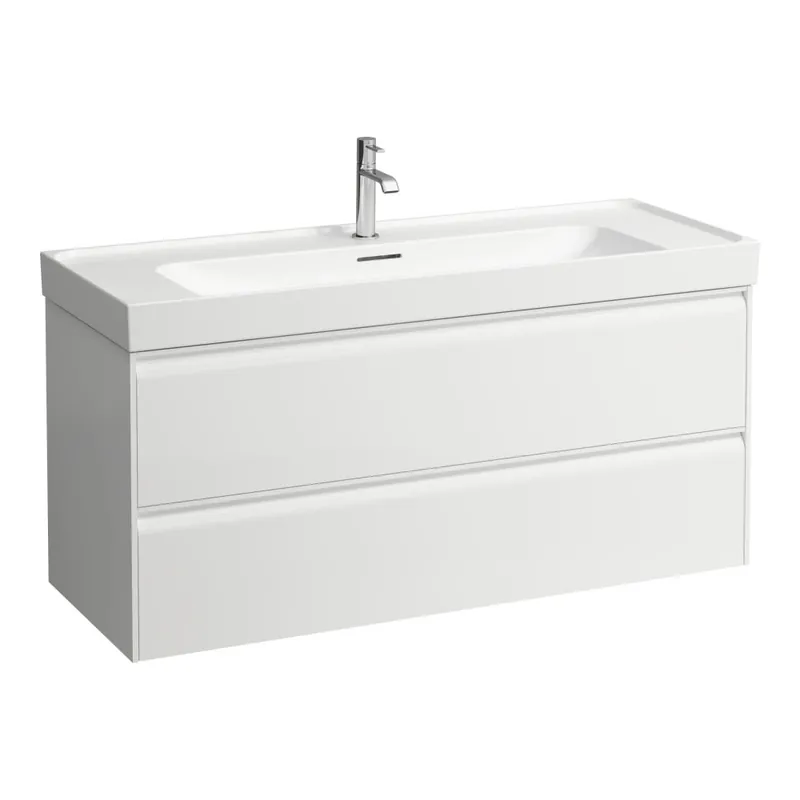 Laatste Versie Meda - skříňka 118x45 pod umyvadlo H814111, 2 zásuvky, bílá matná (H4216320112601)