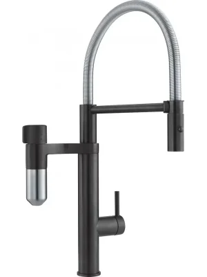 Gratis Retour Vital Tap - filtrační baterie, sprcha/proud, černá matná (120.0621.313)