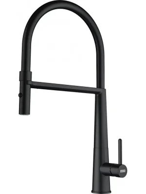 Superprijs FG 0598 Icon - dřezová baterie, matná černá (115.0690.598)
