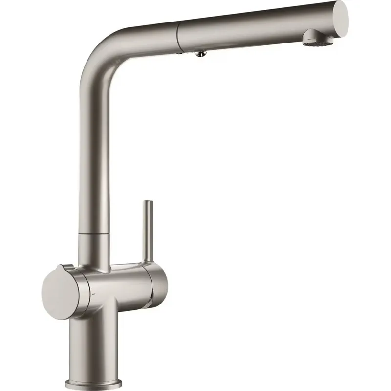 FN 5351 Active Twist - dřezová baterie s vytahovací koncovkou a ovládáním výpusti, nerez (115.0653.505) Superprijs