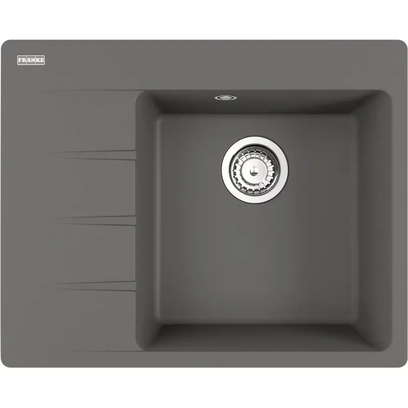 Centro CNG 611-62 TL/7 Fragranit - kuchyňský dřez 62x50, odkapávací plocha vlevo (CNG 611-62 TL/7) Speciale Aanbieding