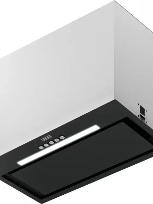 Lage Prijs Box Evo FBFE BK MATT A52 matná černá - vestavný odsavač, energetická třída B, montážní šířka 52 cm (305.0665.364)