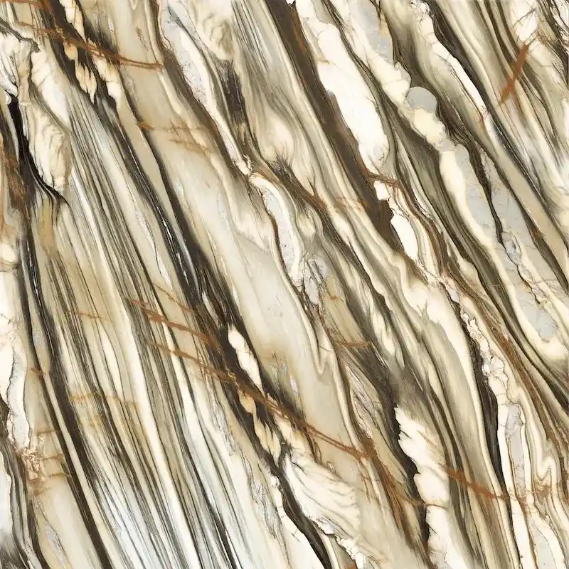 The Room Calacatta Oyster - dlažba rektifikovaná 120x120 béžová matná, plastické žíly (CAL OY6 120 LPM) Actieprijs