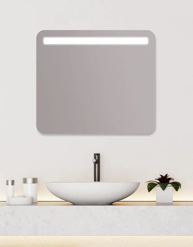 Zrcadlo Luna Rounded 80x70 cm (411-439) Laatste Kans