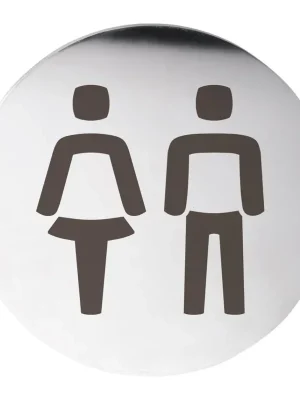 Beperkt Aanbod Home - ikona ženy a muži, kruh, lesk (111054072)