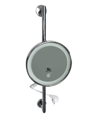 Favoriet Kosmetické zrcátko na tyči s LED osvětlením, prům. 200 mm (116501682)
