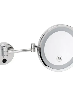 Vrácení Zdarma Kosmetické zrcátko s LED osvětlením, prům. 240 mm (116401772)