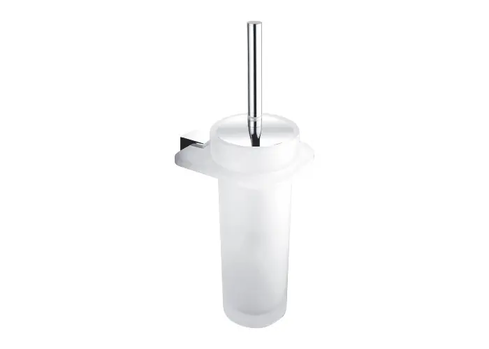 Kibo - toaletní WC kartáč, nádobka sklo (Ki X3-94W-26) Actieprijs