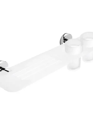 Blesková Nabídka Unix - police se sklenkami na kartáčky, 50 cm (UN X350-58DW-26)