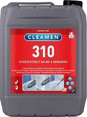 CLEAMEN 310 extra kyselý na WC a keramiku, 5 L (21G.047) Nakupujte Hned