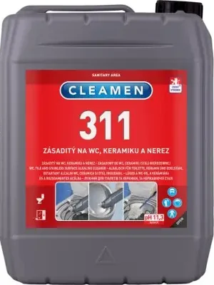 CLEAMEN 311 zásaditý WC, 5 L (21G.VC311050099) Vysoce Kvalitní