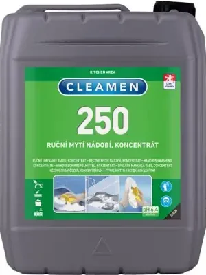 CLEAMEN 250 ruční mytí nádobí koncentrát, 5 L ( 21H.VC250050098) Nejnovější Verze