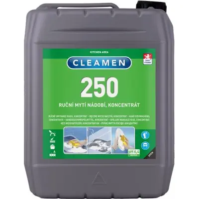 CLEAMEN 250 ruční mytí nádobí koncentrát, 5 L ( 21H.VC250050098) Laatste Versie