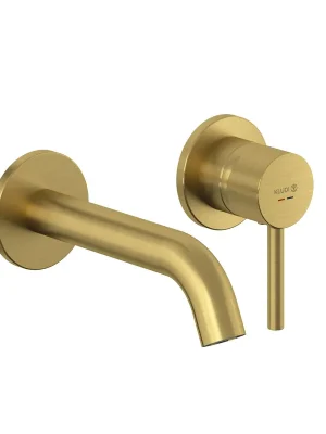 Dagaanbieding Bozz - umyvadlová podomítková baterie, vyložení 180 mm, kartáčované zlato (38244N076)