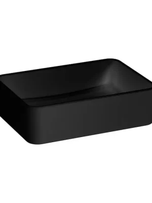 Cubito - umyvadlová mísa 50x35 cm, černá matná (H8184237161121) Laatste Kans