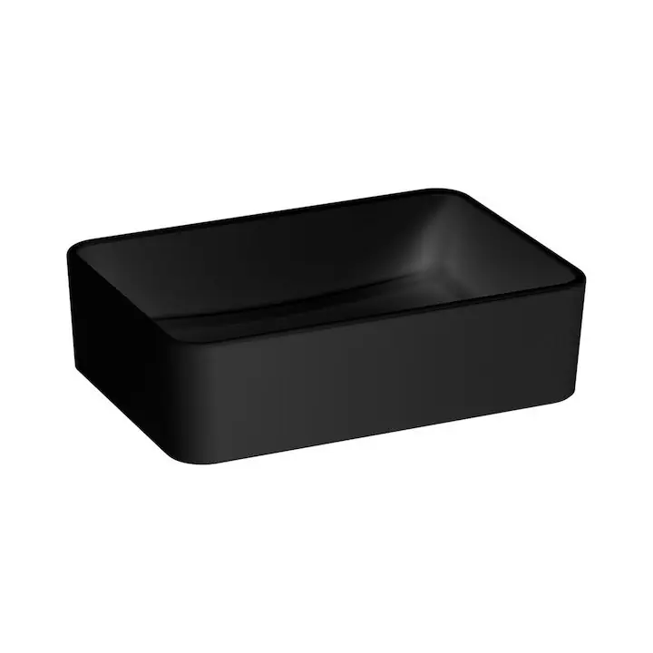 Cubito - umyvadlová mísa 50x35 cm, černá matná (H8184237161121) Laatste Kans