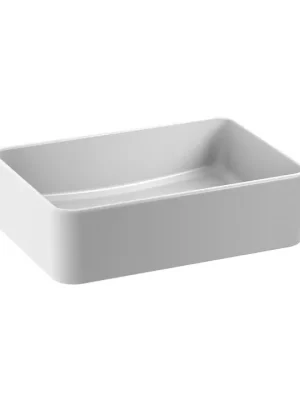 Cubito - umyvadlová mísa 50x35 cm, bílá matná (H8184237571121) Meest Verkocht