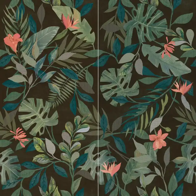 Wonderspace Motif Black Naturale Rettificato - dlaždice rektifikovaná 60x120 (WDS930K) Aanbieding