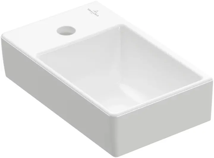 Avento - umývátko 36x22, 1 otvor vlevo, bez přepadu (43003R01) Alleen Vandaag