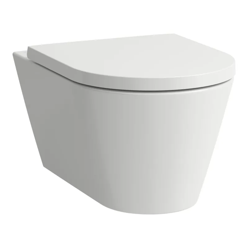 Merkproduct Kartell by Laufen - klozet závěsný Silent flush, rimless, hluboké splachování, bez sedátka (H8213310000001)