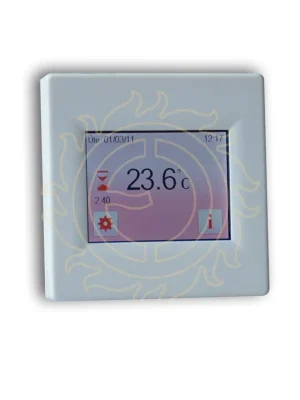 Termostat TFT (dotykový) - programovatelný, snímá teplotu prostoru i podlahy (52V4200152) Shop Nu