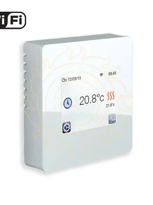 Nu Kopen Termostat TFT WIFI (white) - programovatelný, s Wifi připojením, displej z bílého skla (52V4200143)