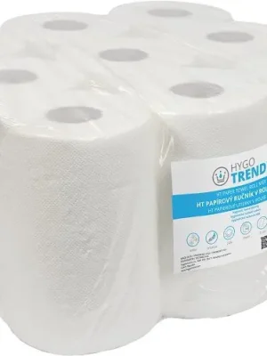 Alleen Vandaag Papírový ručník Hygotrendy, v roli MIDI 50, 2 vrstvy, bílý, 1 x 9 rolí (331.HT215009)