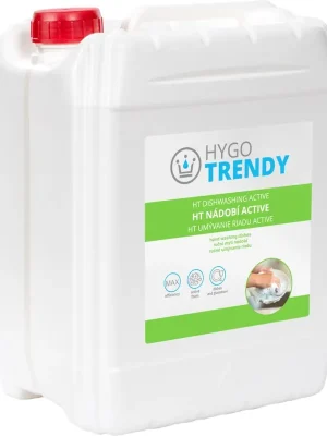 Beste Prijs Nádobí Active Hygotrendy, 5 L - tekutý prostředek k ručnímu mytí nádobí s aktivní pěnou (21H.HT4K50015)