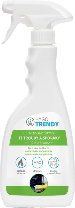 Flitsaanbieding Trouby a sporák Hygotrendy, 500 ml - k čištění mastnot a připálenin - sporáky, trouby, grily, digestoře, konvektomaty, fritézy, nádobí (21H.HT4T05009)