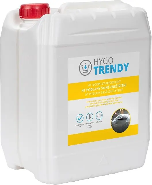Podlahy silné znečištění Hygotrendy, 5 L - postavební, periodický i denní úklid (21B.HT5A50442) Gereduceerde Prijs