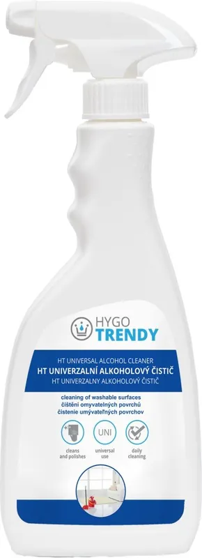 Populair Univerzální alkoholový čistič Hygotrendy, 500 ml - univerzální prostředek na čištění povrchů (21D.HT1U05009)