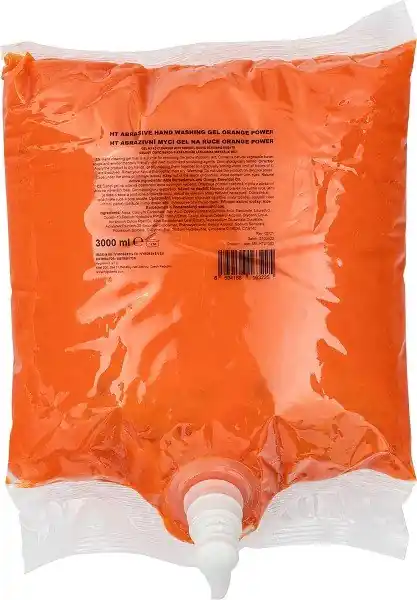 Abrazivní mycí gel na ruce Hygotrendy Orange Power, oranžový, bag 3 L (381.HT21283) Gereduceerde Prijs